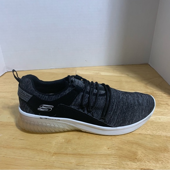 Skechers‎ -Skech-Air Ultra Flex Lite Breeze Black/Light Pink Women's Trainers 10 - Picture 1 of 8